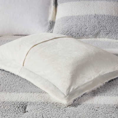 King Gray Down Alternative Microfiber Comforter Set