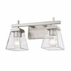 Z-Lite Lauren 2 - Light Vanity in  Brushed Nickel - image 4 of 4