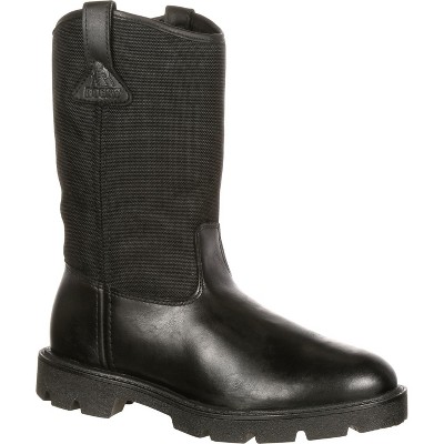 Men's Rocky Warden Pull-On Wellington Public Service Boot
