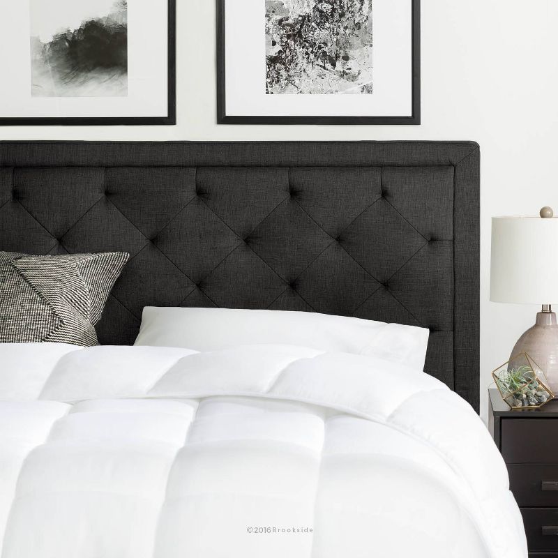 Upholstered Headboard with Diamond Tufting - Brookside Home, 3 of 9