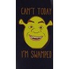 DreamWorks Shrek Men's Can't Today I'm Swamped Sleep Jogger Pajama Pants Black - 3 of 3