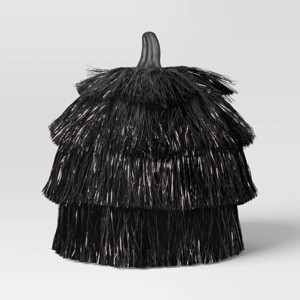 Large Fringed Pumpkin Figurine - Hyde and EEK! Boutique™ - 1 of 3