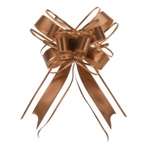 Unique Bargains Bright Large Pull Bow Gift Wrapping Organza Ribbon 20 Pcs - 1 of 4