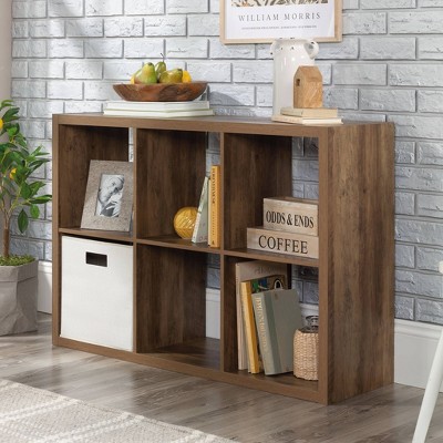 Rural Pine 6-Cube Adjustable Organizer Storage Bookcase