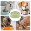 Unique Bargains Waterdrops Shape Dog Water Bowl 1 Pc - 4 of 4