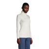 Lands' End Women's Lightweight Jersey Skimming Long Sleeve Turtleneck - 4 of 4