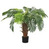 Exclusive Cycas Artificial Palm Tree with Pot 90 cm Green - 2 of 4
