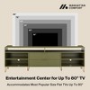 Manhattan Comfort 85" Dumbo TV Stand for TVs up to 80" Olive Green - 4 of 4
