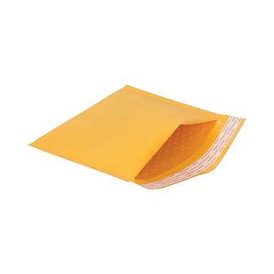 Staples Self Seal Bubble Cushioned CD/DVD Kraft Mailer 7-1/4" x 8" 25/CT TR56654