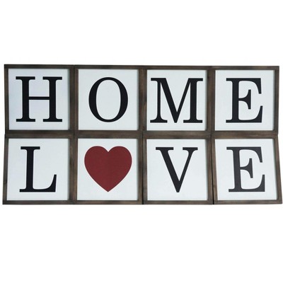 Tx Usa Corporation Wall Decorative Reversible Home - Love Sign : Target