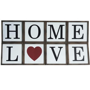 TX USA Corporation Wall Decorative Reversible Home - Love Sign - 1 of 2
