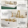 TIRAMISUBEST 24" Small Bathroom Vanity with Integrated Ceramic Sink, Simple Design Cabinet with Adjustable Shelf - 4 of 4