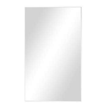 Wood Rectangle Shaped Wall Mirror with Thin Minimalistic Frame - Olivia & May