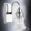 Urban Ambiance Luxury Vintage Bath / Wall Light,  9.25"H x 5"W,  Polished Chrome Finish, UHP2551 - 3 of 4