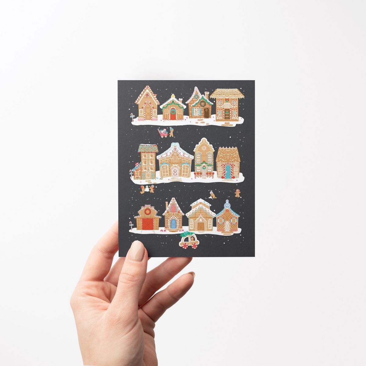 Winter/Holiday Greeting Cards "Gingerbread Town" by Ramus & Co - thumbnail 2
