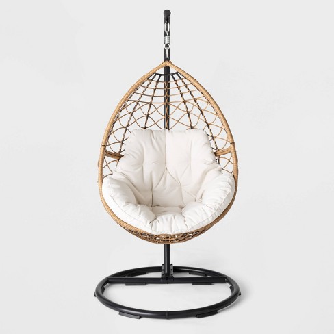 ketting kaart droog Britanna Patio Hanging Egg Chair - Natural - Opalhouse™ : Target