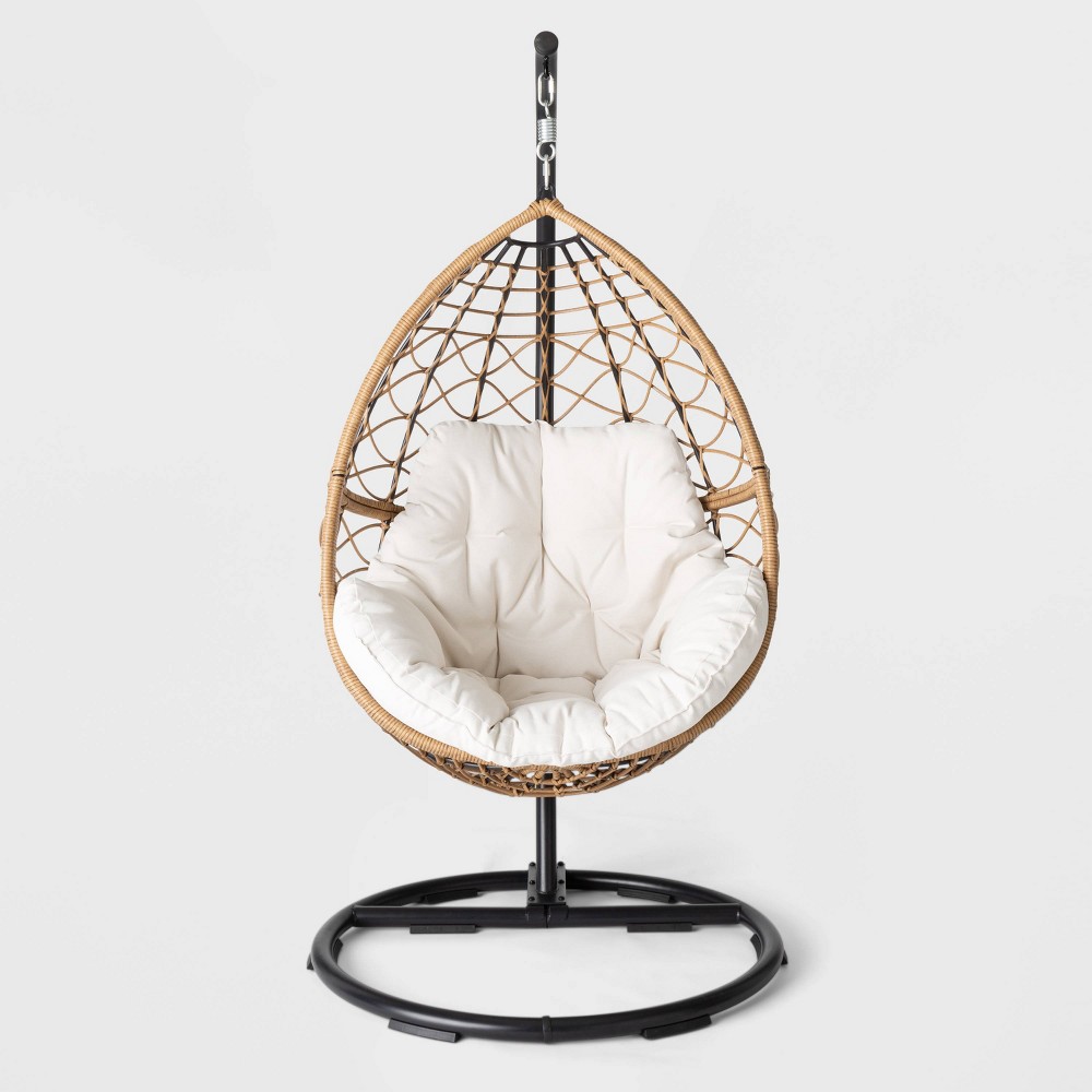 Britanna Patio Hanging Egg Chair Natural Opalhouse For Sale Home