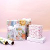 Bows And Sparkles Baby Animals on Woodgrain Baby Shower Gift Wrap - 2 of 3