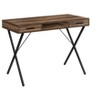 PAGED Computer Desk, Simple Modern Office Desk with 2 Open Shelves and Metal Hairpin Legs for Office, Study - 2 of 4