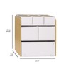 3 Sprouts Kids Recycled Fabric Toy Organizer - Cream - 4 of 4