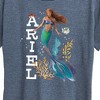 Women's - Disney - Ariel in Water Short Sleeve Graphic T-Shirt - 2 of 4