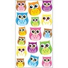 Sticko Dimensional Stickers - Colorful Owls, 16pcs - 2 of 2