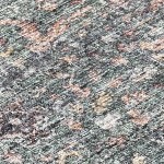 sage green, pink, gray