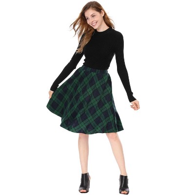 target womens plaid skirt