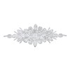 Unique Bargains Sparkling Elegant Crystal Rhinestone Applique for Party Clothing DIY Sewing - 3 of 4