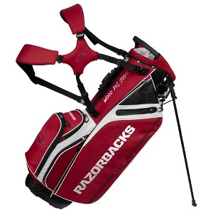 NCAA Arkansas Razorbacks Team Effort Caddie Golf Bag - 1 of 3