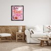 Stupell Industries Creep It Real Pink Halloween Phrase Black Framed Floater Canvas Wall Art - 2 of 4