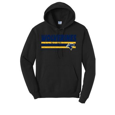 Adult Godwin Heights High School Wolverines Name & Graphic Classic