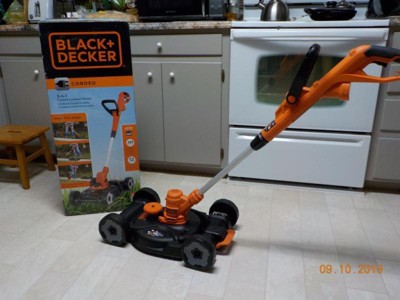 Black & Decker Bemw213 120v 13 Amp Brushed 20 In. Corded Lawn Mower : Target