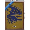 Trends International NFL Baltimore Ravens - Logo 25 Framed Wall Poster Prints - 3 of 4