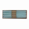 Northlight 12" Sea Foam Blue Traditional Cylindrical Taper Candle Box - 3 of 3