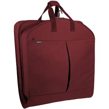 WallyBags 40" Deluxe Travel Garment Bag with two pockets