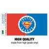 Justice League Superman Athletic Logo Automotive Bumper Sticker - 3 of 4