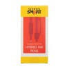School Smart Retractable Hybrid Gel and Ink Pens, Red, Pack of 12 - 3 of 4
