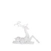 Christmas Minimalist Clear Deer Decorations – 2 Piece by Melrose - 4 of 4