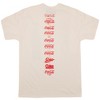 Men's Coca-Cola History of Coke Logos Retro Graphic T-Shirt 2X-Large Natural - 4 of 4