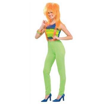 80's Punk Rock Costume Pants Neon Green