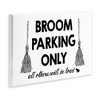 Stupell Industries Broom Parking Witty Halloween Witch Phrase Typography Wall Plaque Art - 2 of 4