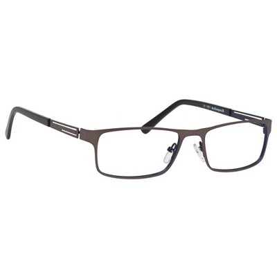 Esquire Mens EQ1551 Blue Light Blocking Filter+A/R Lenses Eyeglasses Gunmetal 54