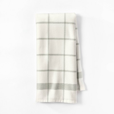 Our Place Sage Double Dual-Textured Cotton Kitchen Towels Set of Two