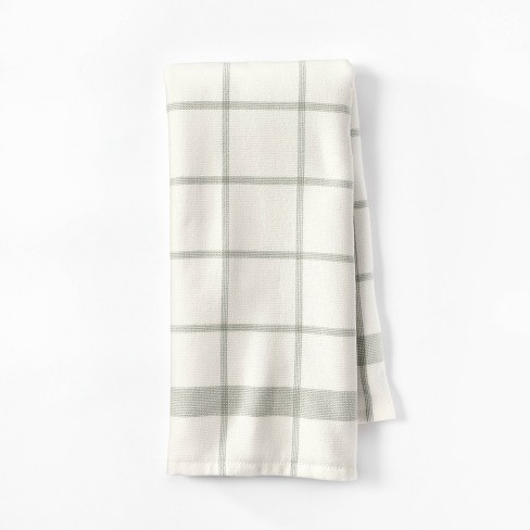 Diamond Piqué Alloy Grey Tea Kitchen Dish Towels, Set of 2 + Reviews