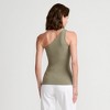 Lands' End Women's Slender One Shoulder Top - 2 of 4