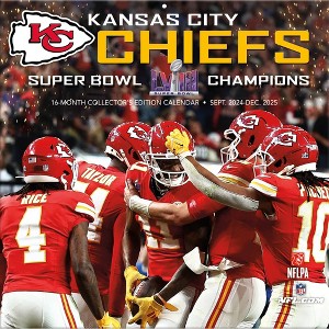 NFL Kansas City Chiefs 2025 12"x12" Team Wall Calendar - 1 of 4