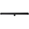 ALFI 32 Inches Black Matte Stainless Steel Linear Shower Drain with Groove Holes - 3 of 4