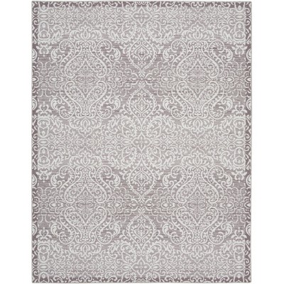 Waverly Washable Damask Area Rug