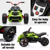 12V Kids Electric 3-Wheel Ride-On Truck with Remote Control,2 Speeds Up to 7 MPH,Dual 55W Motor¨CToy Vehicle for Toddler - 4 of 4